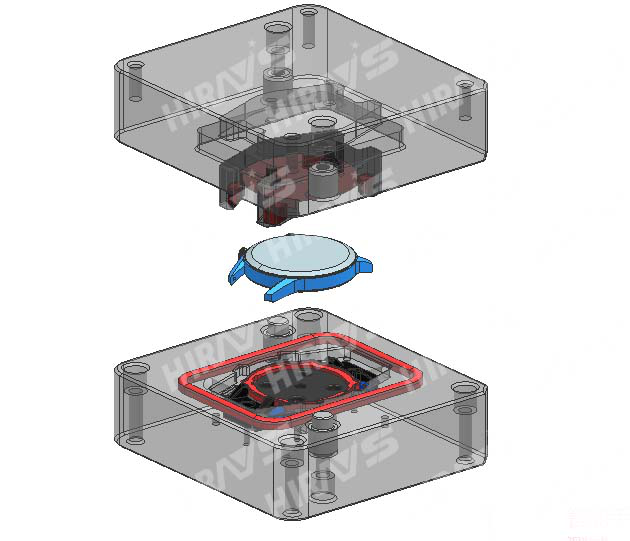 智能手表中框+TP 智能手表中框+TP